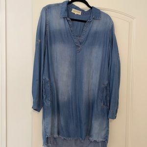 Denim tunic